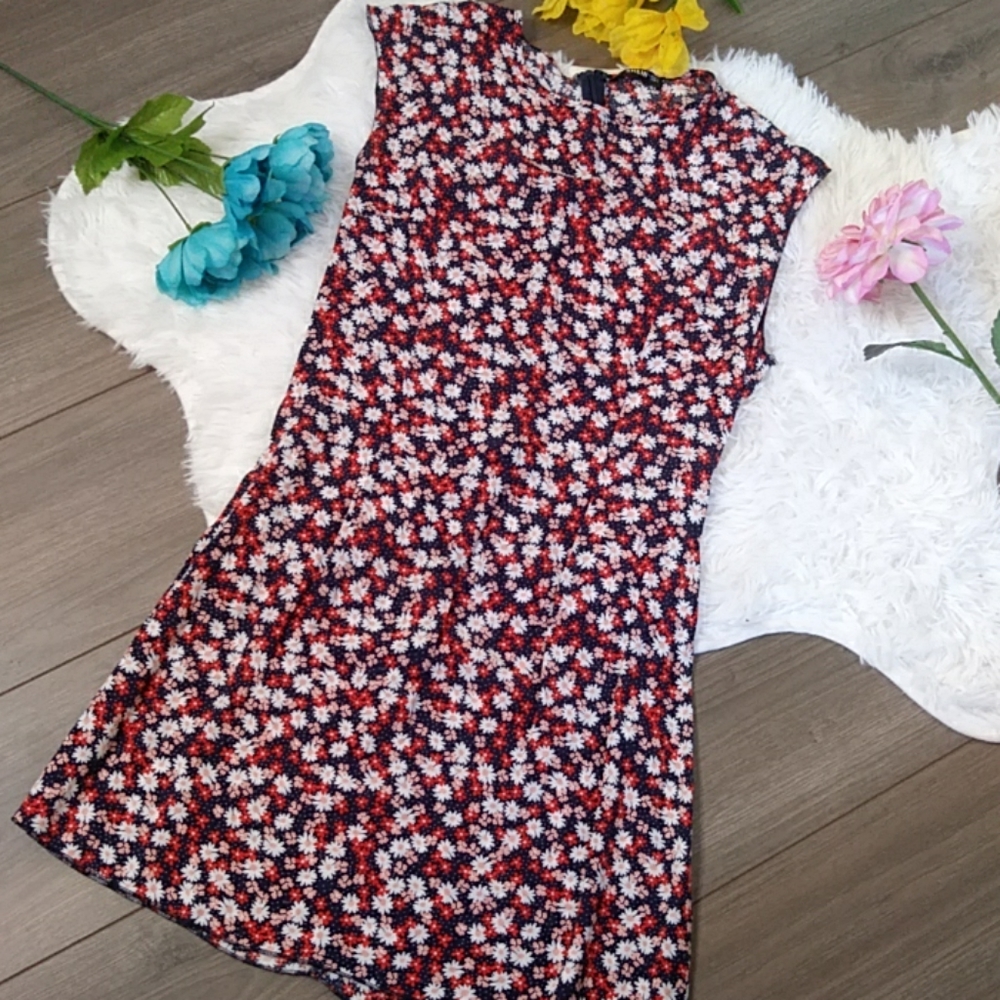 2/$24 SHEIN Girls Red, White, & Blue Flowe…